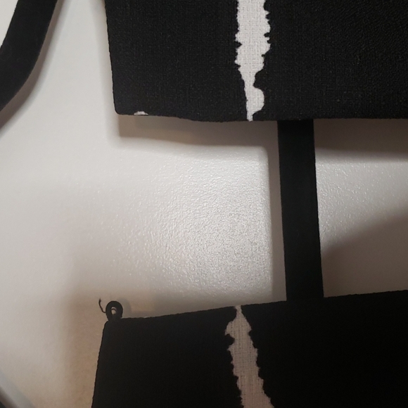 J.O.A. black and white romper - Picture 4 of 4